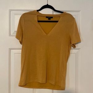 Womens yellow blouse
